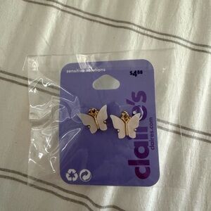 Claire's Gold Hoop Earrings